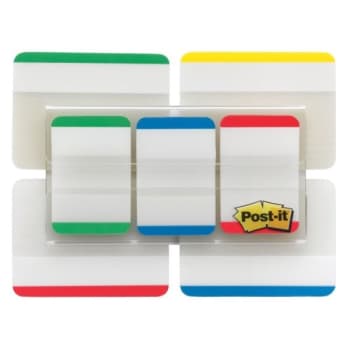 Image for Post-It® Durable Tabs, Stripe Value Pack, 1 & 2" Tabs, Pack Of 7 from HD Supply