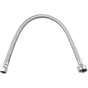 Image for Durapro 3/8" Comp X 7/8" Metal Ballcock X 12" Stainless Steel Toilet Connector from HD Supply