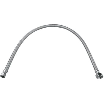 Image for Durapro 3/8" Flare X 1/2" Fip X 20" Braided Stainless Steel Faucet Supply Line from HD Supply