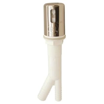 Image for Proplus Dishwasher Air Gap Air Admittance Valve In Brushed Nickel Abs Cover from HD Supply