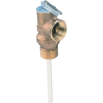 Image for Watts 100xl Series 3/4" Brass Temperature & Pressure Relief Valve With 4" Shank from HD Supply