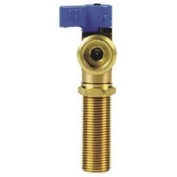 Image for Ips Washer Outlet Box Valve 1/2 In. Sweat Blue Handle from HD Supply