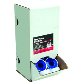 Image for Proplus 1/2 In. X 260 In. Teflon Tape Dispenser Pack Package Of 48 from HD Supply