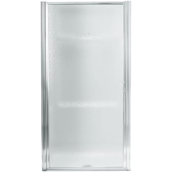 Image for Sterling Standard 32-1/2 In. X 64 In. Framed Pivot Shower Door In Silver from HD Supply