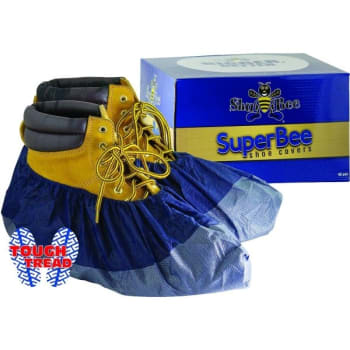 Shubee Superbee Shoe Cover Dark Blue 40pr