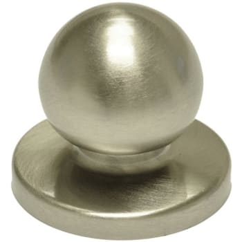 Image for Better Home Products Satin Nickel Bi-Fold Knob And Backplate from HD Supply