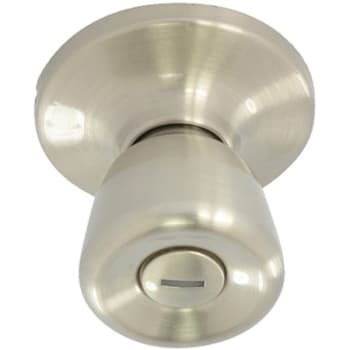 Image for Better Home Products Metal Satin Nickel Bed/bath Tulip Style Door Knob from HD Supply