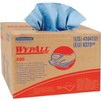 Image for WypAll Powerclean X80 Heavy Duty Cloths, 160-Case from HD Supply