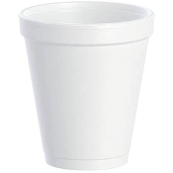 Image for Dart J Cup 8 Oz. Insulated Foam Cup, White Case Of 1000 from HD Supply