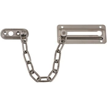 Image for Anvil Mark Chrome Door Check Chain Latch from HD Supply