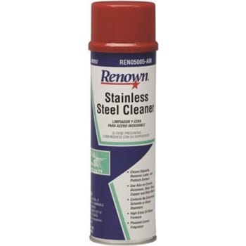 Image for Renown 15 Oz. Oil Based Aerosol Stainless Steel Cleaner from HD Supply