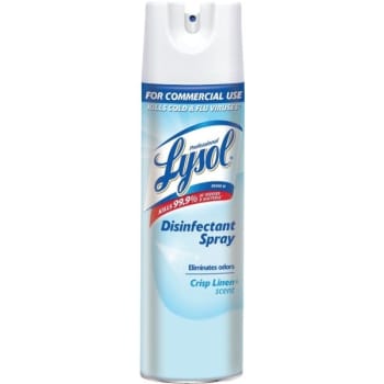 Image for Professional Lysol Brand 19 Oz. Crisp Linen Disinfectant Spray from HD Supply