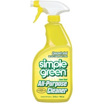 Image for Simple Green All Purpose Concentrated Cleaner, 32 Oz, Lemon Scent from HD Supply