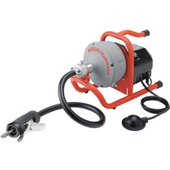 Image for Ridgid 115-Volt K-40af Autofeed Drain Cleaning Machine With C-13 5/16 In. Inner Core Speed Bump Cable from HD Supply