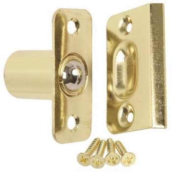 Image for Anvil Mark Door Ball Catch In Brass Plated from HD Supply