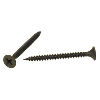 Image for #8 X 3 In. Phillips Drive Thread Drywall Screws Black from HD Supply
