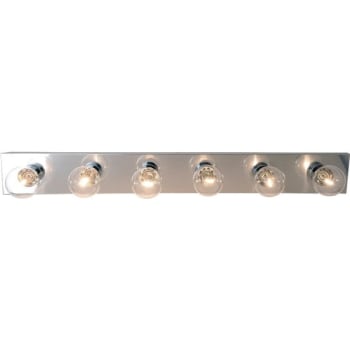 Image for Royal Cove 36" 6-Light Vanity Lighting Strip Polished Chrome from HD Supply