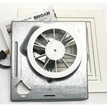Image for Broan-Nutone 50 Cfm Bathroom Exhaust Fan Motor Assembly And Grille Only In White from HD Supply