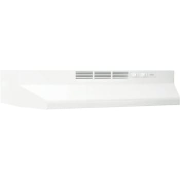 Broan-Nutone 41000 Series 30" Ductless Under Cabinet Range Hood W/light In White