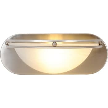 Image for Monument 1-Light Brushed Nickel Bath Light from HD Supply