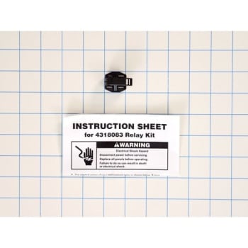 Image for Whirlpool Replacement Compressor Start Relay For Refrigerators, Part# 4318083 from HD Supply