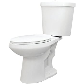 Image for Premier Select 2-Piece 1.1/1.6 Gpf Dual Flush He Elongated Toilet White W/seat from HD Supply