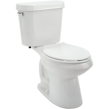 Premier Select 2-Piece 1.28 Gpf He Single Flush Elongated Toilet White, W/seat
