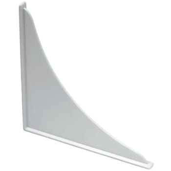 Image for Proplus 7 In. L X 7 In. H Polystyrene Sidesplash Bathtub Guard In White from HD Supply