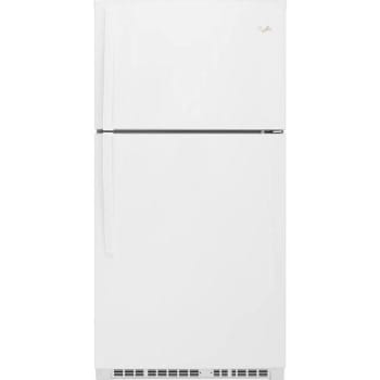 Image for Whirlpool® 21.3 Cu. Ft. Top Freezer White Refrigerator from HD Supply