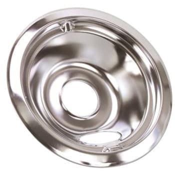 Image for Electric Range Ge Drip Pan In Chrome, 8" Package Of 6 from HD Supply