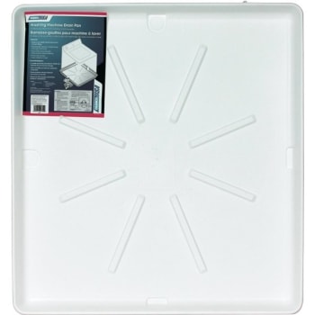 Image for Camco 30 In. X 32 In. Washing Machine Drain Pan With Pvc Fitting from HD Supply