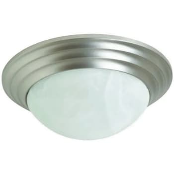 Image for 8.75" 2-Light Satin Nickel Modern Ceiling Light from HD Supply