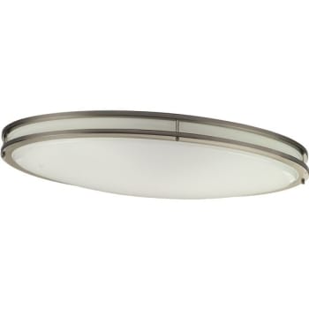 Image for Monument 32 In. Brushed Nickel Integrated Led Flush Mount from HD Supply