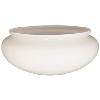 Image for Royal Cove 3-7/8" Handblown White Mushroom Shade Package Of 4 from HD Supply