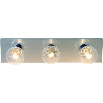 Image for Royal Cove 18" 3-Light Vanity Lighting Strip In Brushed Nickel from HD Supply