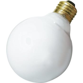 Satco 40-Watt G25 Medium Base Incandescent Light Bulb In Warm White Package Of 6