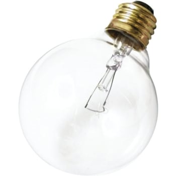 Image for Satco 40-Watt G25 Medium Base Incandescent Globe Light Bulb Package Of 6 from HD Supply