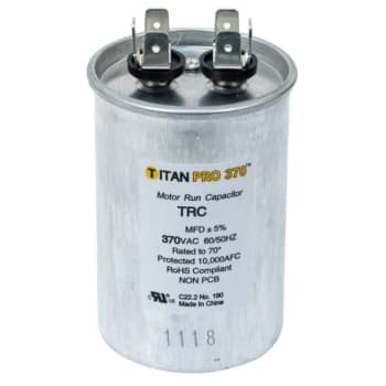 Image for Packard Titan Pro Run Capacitor 17.5 Mfd 370 Volt Round, Box Of 10 from HD Supply