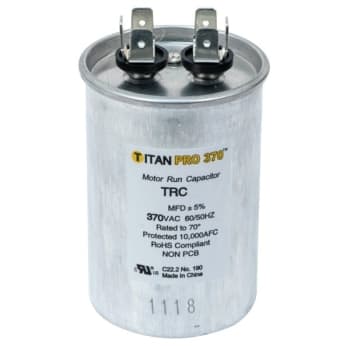 Image for Packard TITAN PRO Run Capacitor 5 MFD 370 Volt Round, Box Of 10 from HD Supply