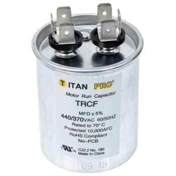 Image for Packard Titan Pro Run Capacitor 12.5 Mfd 440/370 Volt Round, Box Of 10 from HD Supply