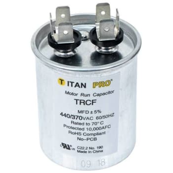 Image for Packard Titan Pro Run Capacitor 5 Mfd 440/370 Volt Round, Box Of 10 from HD Supply