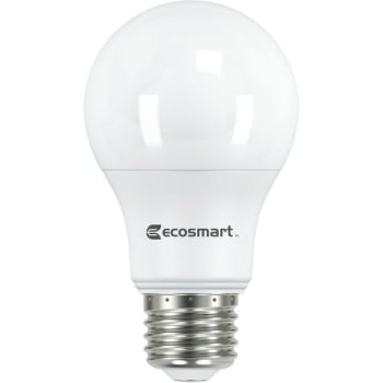 Ecosmart 60w Eq A19 Non-Dimmable Medium Base Led Bulb Cool White Package Of 24