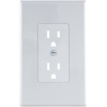 Image for Titan3 White Smooth 1-Gang Plastic Decorator Wall Plate Package Of 5 from HD Supply