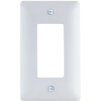 Image for Titan3 1-Gang Plastic Decorator Wall Plate, White Textured Package Of 5 from HD Supply