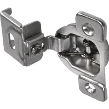 Image for Ultra Hardware 1 1/4 In Overlay Satin Nickel Adjustable Concealed from HD Supply