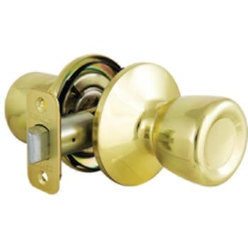 Image for Defiant Waterbury Polished Brass Closet Door Knob Contractor Pack 6 from HD Supply