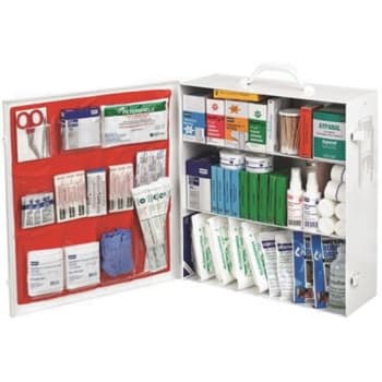 Image for Honeywell North Industrial 3-Shelf Class B First Aid Steel Station from HD Supply