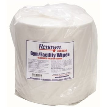 Image for Renown All Surface Cleaning Facility Gym Wipe Rolls 2000 Count 2 Pack from HD Supply