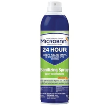 Image for Microban Professional 24-Hour 15 Oz. Sanitizing Spray, Citrus Scent from HD Supply