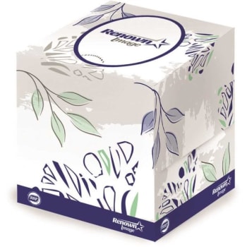 Image for Renown Premium Cube Box 2 Ply Facial Tissue Case Of 36 from HD Supply